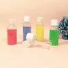 Bottiglie di stoccaggio 5PCS 5ml-100ml Bottiglia di plastica a conchiglia Contenitori con tappo a farfalla riutilizzabili adatti per lozione liquida Gel Profumo Essenziale