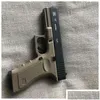 Pistola Juguetes G17 Pistola suave Manual Juguete Espuma Dardo Blaster Modelo de tiro realista Armas Neumáticas para Adts Boys Outdoor Gam DHSX7 Drop Dhtbi