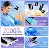 Handy-Powerbanks Remax 20000/10000 mAh Power Bank 22,5 W tragbare große Kapazität Schnelllade-PowerBank für iPhone 15 14 13 Batterie BankL240111