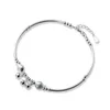 Cavigliere Bracciale Miqiao sul pesce gambe gioielli alla caviglia per donne regalo 925 sterling in argento curvo tubo a piedi catena femmina marina marina