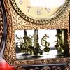 1 PC 12 chansons horloge antique tour en forme d'horloges de table décoration classique créative balançoire horloge salon meuble TV horloge de bureau 240110