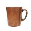 Tasses 1pcsCreative Naturel Bois Massif Rétro Tasse À Thé Style Japonais Jujube En Bois Eau Graisse Corps Café Avec Poignée