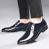 formal shoes men classic Patent leather wedding shoes men office coiffeur moda italiana men dress shoes leather erkek ay 657 240110