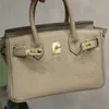 Bolsos de diseñador Totes de moda de lujo Bolso pequeño de cuero de 20 cm