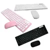Teclados Juego de teclado y ratón inalámbricos ultradelgados, silenciosos y universales, 2,4G, para ordenador portátil y PC E65AL240105