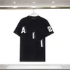 Été Hommes T-shirt Designer T-shirts Hommes Femmes Mode Lettre tridimensionnelle Impression Graphique T-shirt Casual Lâche À Manches Courtes Top High Street Coton Tee