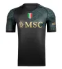 Osimhen Napoli Soccer Jersey 23 24 Kvaratskhelia Raspadori Naples Football Shirts Zielinski Maglietta Insigne Mertens Man Uniform Kids Kit