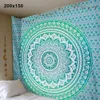 Matten Mandala Boheemse Yoga Mat Strandlaken Sjaal Deken Indiase Muur Hangende Wandtapijt Boheemse Mandala Tapisserie Decoratie Muurschildering