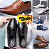 Comfort Business Leather Shoes Men Formal Leather Men Shoes Simple Designer Loafers Shoes Men Flats Wedding size38-47