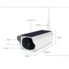 IP -kameror 2MP 1080P WiFi Solar Power Network CCTV Security Camera 64 GB TF Card H.264 Drop Leverans Surveillance Video DHQ0T