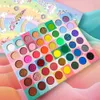 ICYCHEER – Palette de fards à paupières, 48 couleurs, paillettes pressées, scintillantes, vert mat, néon, métallique, maquillage, cosmétiques, 240110