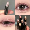 6 Farben Perlglanz-Lidschattenstift, wasserdicht, langlebig, glitzernd, schimmernd, Lidschattenstift, Eyeliner-Stick, Augen-Make-up-Werkzeuge 240110