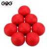 20 pièces/sac couleur vive lumière intérieur extérieur entraînement pratique Golf Sports élastiques balles en mousse PU livraison directe 240110