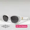 Designer Sunglasses C family triumphal arch polygonal cat's eye sunglasses for women's fashionable personality style ins matching sunglasses cl40238 ODH3