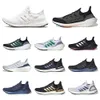 Trainers Ultraboosts 20 UB 21 Mens Sports Shoes Black White Purple Dash Grey Solar Blue Ultra 4.0 5.0 Core Triple Metallic Tech Indigo Women Tenis Designer Sneakers T13