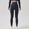 Active Pants Women Fitness Sports sömlösa leggings Hög midja Jeans Elastisk Yoga Gymträning Running Tights Slim Push Up Autumn Winter