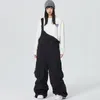 Pantalon de ski ample pour Couple, style Hip-hop, Cargo de neige, Sport alpin, chaud, coupe-vent, vêtements de Snowboard, 2024