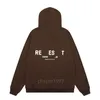 Designer Represey Sweats à capuche Pull Hommes Femmes Mode Street Wear Pull à capuche en vrac Couple Top Sweats à capuche en coton