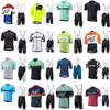 2019 Summer Morvelo Cycling Jersey Short Sleeve Cycling Shirt Bike Bib Shorts Set Breattable Road Bicycle Clothing Ropa Ciclismo Z2233