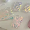 Luxury Aurora Laser Phone Case for iPhone 15 11 12 13 Pro Max 14 Plus IMD Soft TPU Silicone Cover Case Fundas Hologram Cases 30pcs