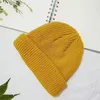 Bonnets de conception de broderie personnalisés bricolage équipe équipe élastique tricoté chapeau hiver chaud chapeau hommes et femmes chapeau 240110
