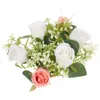 Декоративные цветы, держатель для гирлянды из роз, декор для гостиной, обеденный стол для шелковых цветочных украшений