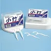 Blekning BMBO Dental Clean Floss Stick 500 st tänder Rengöringsverktyg Floss Set Clean Between Teeth Tooth Pitchs Boxed Dental Floss Picks