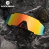 Rockbros Polarized Cycling Glasses 자전거 야외 스포츠 MTB 자전거 선글라스 고글 안경 근시 프레임 240111