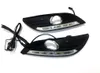 July King LED Daytime Running Lights case for Ford Focus 20072014 LED Front Bumper DRL With Fog Lamp Cover 11 Replacement2235595