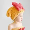 Ręcznik Księżniczka Dry Hair Cap Girl wchłania wodę i szybko wyciera szampony Szalik Baby Shower