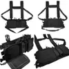 Chest Rig Airsoft Tactical Vest Military Pack Magazine Pouch Holster Molle System Waist Men Nylon CS Match Wargame Tactical Gear 240110