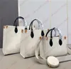 Designer Tote Bag Women On Totes The Go Shopping Handbag GM MM PM Luxury Högkvalitativ axel Crossbody Väskor stor kapacitet Plånbok Portfölj damer Satchels