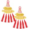 Tuindecoraties 10 stuks goud decor draak jaar hanger traditionele hangers ornamenten hangend Chinees