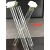 3 Glass Tripod vase bud vases Flower Holder Centerpiece Stand Tube vase for Wedding