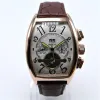 AAA genève marque de luxe en cuir mécanique automatique montres pour hommes goutte tourbillon squelette or hommes bracelet watch219d249M