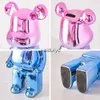 Oggetti decorativi Figurine Placcatura Orso violento Statua Decorazione soggiorno di lusso Figura elegante Bearbricks Salvadanaio Art Home Ornamentvaiduryd