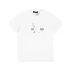 Projektantka T Shirt Women Marka Ubranie dla kobiet Summer Top Fashion Logo Printing Short Rleeve Ladies koszulka 11 stycznia