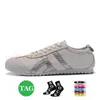 Asics Gel Running Shoes Woman Luxury Brand Trainers Asic Onitsukas Tiger Mexico 66 Vintage Black White【Code ：L】Gold Silver Mens Womens Designer Sneakers