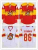 MTR 2019 2020 MĘŻCZYZN Jokerit Helsinki 86 Teuvo Teravainen Hockey Jersey Hafted Dostosowanie dowolnego numeru i nazwy Jerseys2064707