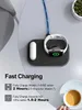 Chargers 2IN1 Bezprzewodowy stojak do ładowarki Apple Watch Ultra 2 Series 9 8 7 6 5 4 3 2 1 SE, Airpods Pro 3 2 1 Szybkie ładowarki