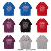 Spider T-shirt Sp5der Young Thug 555555 T-shirts zomer Mannen Damesmode zwart Roze Hip Hop Korte mouwen Kleding 793 P