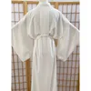 Etnik Kıyafet Kadın Japon Kimono Juban Beyaz Yukata Elbise Kemer Gown Haori Kimonos İç aşınma aksesuarları