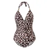 set Women One Piece Swimsuit Sexy Summer Maternity Tankinis Women Summer Leopard Print Bikinis Swimsuit Beachwear Pregnant Suit