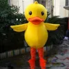 2018 Costume de grand canard jaune de haute qualité Déguisement Taille adulte Costumes - mascotte personnalisable 2583