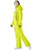 Oukafu Marka Kadınlar Ski Suits Su Geçirmez Kayak Tulumları Kış Snowsuits Snowboard Tulumları Kar Sporları için 240111