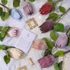 結婚式の結婚式の講堂の装飾偽の花シングルインペリアルフラワーホームデコレーション写真小道具工場卸売小道具wk