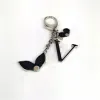 Porte-clés de haute qualité pour femmes et hommes, fait à la main, avec boucle élégante, de luxe, de styliste, sac avec boîte
