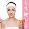 Justerbart huvudband handduk Kvinnor brett hårband för yoga spa baddusch makeup tvätt ansikte kosmetisk pannband för kvinnliga damer smink tillbehör