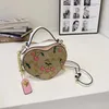 Sac rose fille petit sac d'épaule Fashion Love Love Heart-Shaped Purse Women Tote Sacs Hands Chain Designer Crossbody Sacs Cherry Strawberry Gift 240111