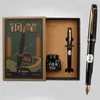 파일럿 78g Fountain Pen Limited 세트 학생들은 교체 가능한 잉크 캡슐 비즈니스 선물을 작성하는 연습 연습 고급 사무용품 240110